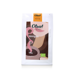 BIO - Oba! Cafe - Amigos | Espresso Blend | Specialty Coffee | frisch gerösteter Kaffee| DE-ÖKO-007