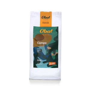 Oba! Cafe Campo | Demeter Filterkaffee | Specialty Coffee | 100% Arabica Kaffeebohnen | Single Origin | frisch gerösteter Kaffee | DE-ÖKO-007