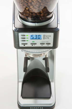 Baratza Sette 270 Elektrische Kaffee- / Espressomühle Mit Kegelmahlwerk Mit 2x 500 gr. Spitzenkaffee/Espresso