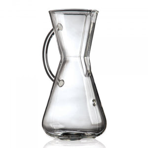 Chemex Kaffeebereiter Für 1 bis 3 Tassen Mit Glasgriff